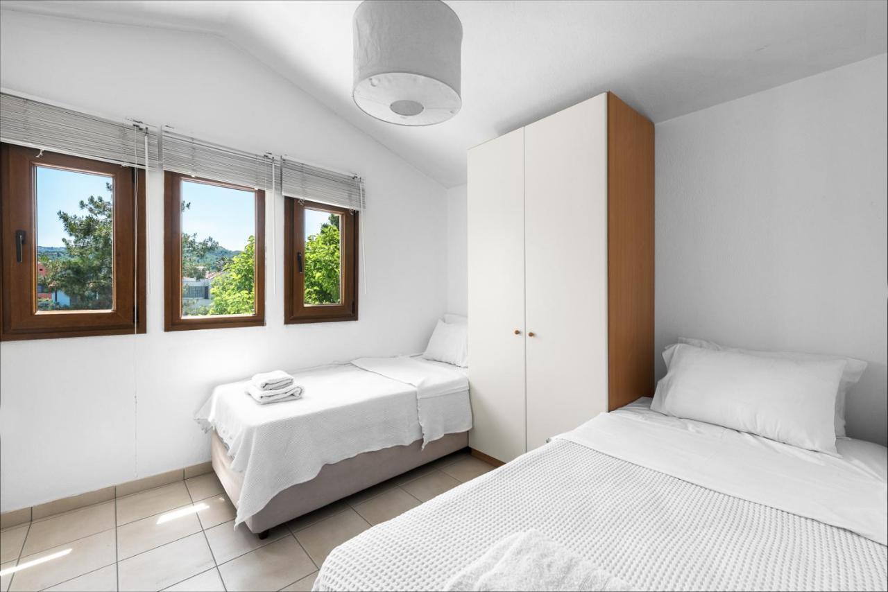 #Luxlikehome Pefkohori Del Sol Maisonette المظهر الخارجي الصورة